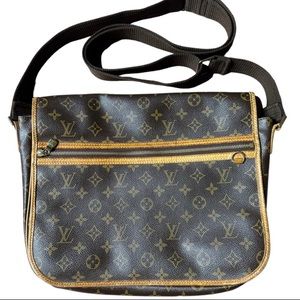 Louis vuitton Boshphore GM. An authentic LV crossbody. Bigger than I need.